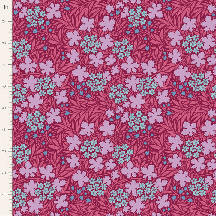 Tilda Hibernation Mulberry/Hibiscus fabrics the Fat quarter - cotton fabric.