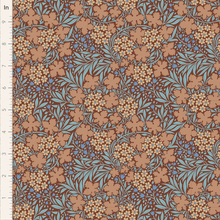 Tilda Hibernation Pecan fabrics the Fat quarter - cotton fabric.