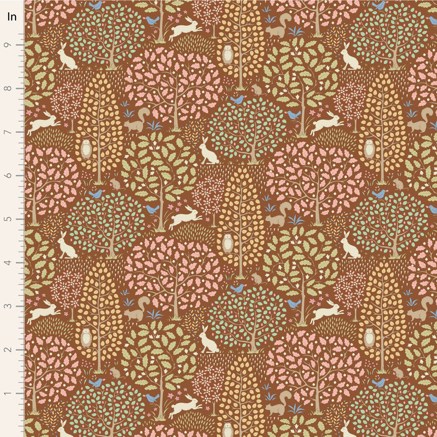 Tilda Sanctuary Charm pack fabrics by Tilda. Floral quilting fabrics.