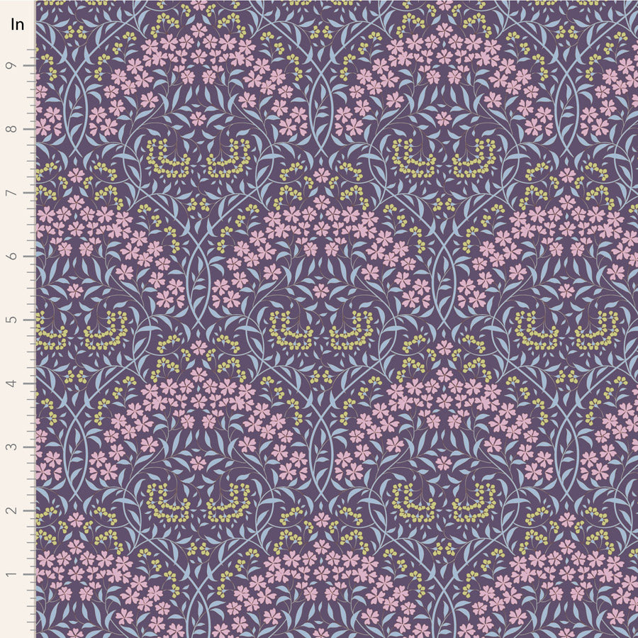 Tilda Sanctuary Charm pack fabrics by Tilda. Floral quilting fabrics.