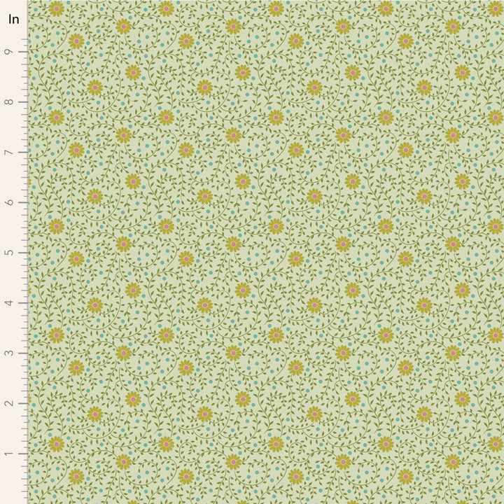 Tilda Sanctuary Charm pack fabrics by Tilda. Floral quilting fabrics.