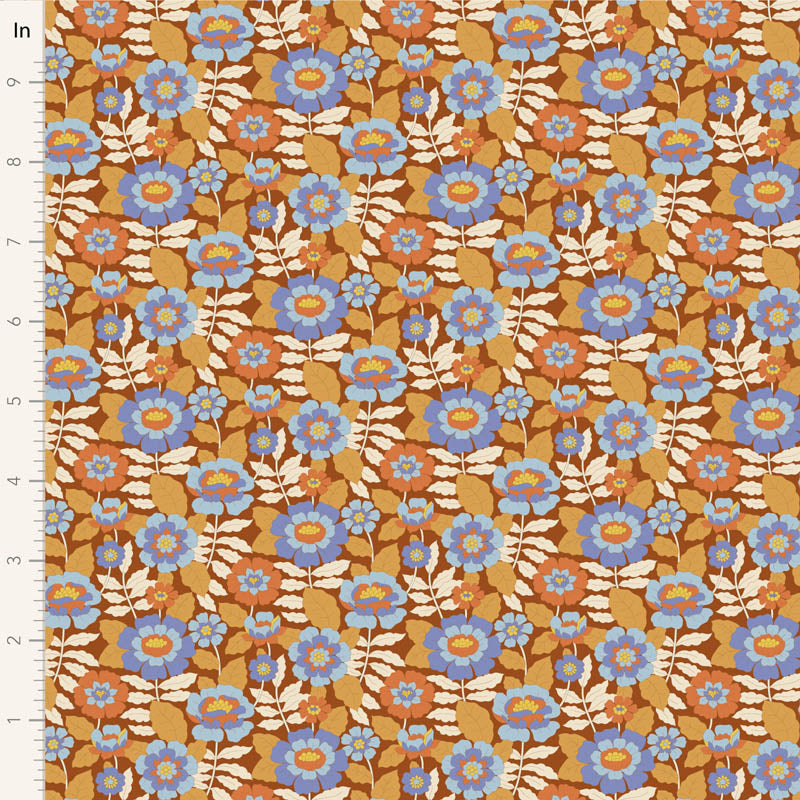 Tilda Wallflower floral fabrics fat eighth bundle of 20 cotton fabrics