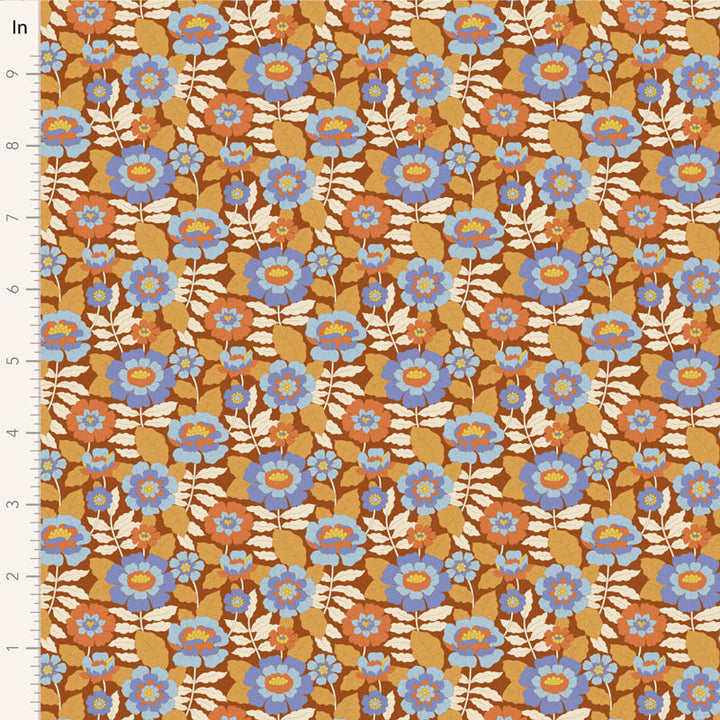 Tilda Wallflower floral fabrics fat eighth bundle of 20 cotton fabrics