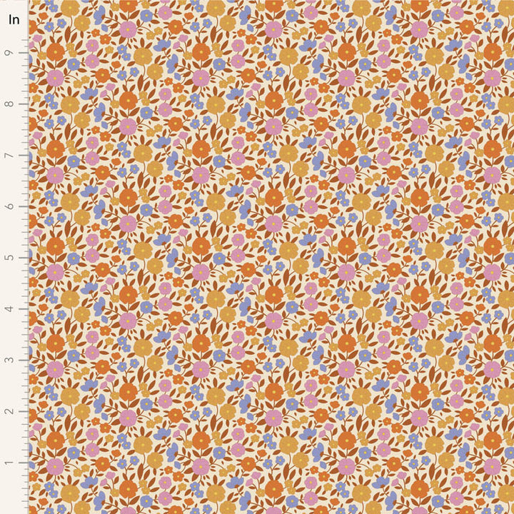 Tilda Wallflower floral fabrics fat eighth bundle of 20 cotton fabrics