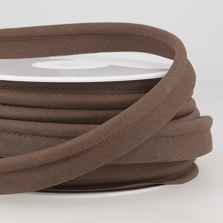 Flanged 18mm wide piping cord 5 mm Polycotton bias binding cut - Per Metre