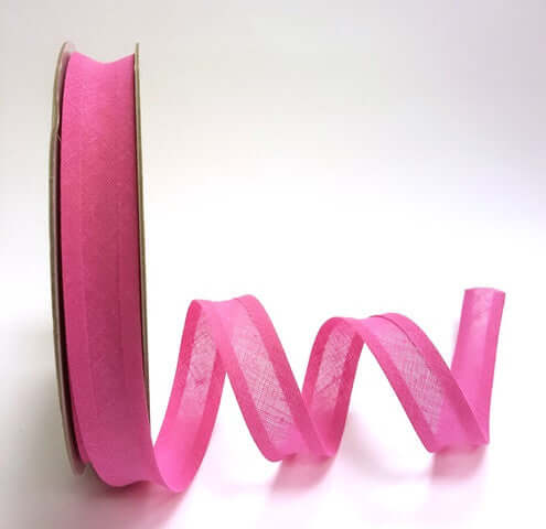 Bertie's Bows cotton bias binding tape: 25 mm (1 in) wide trim, per metre.