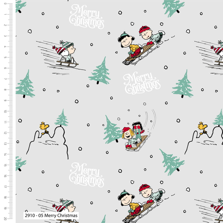 Snoopy's Christmas - Peanuts - 4pk 100% cotton Fat Quarter bundle