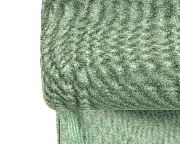 Plain Tubular jersey cuffing ribbing knit stretch cotton fabric Solid/multistripe x 1/2m