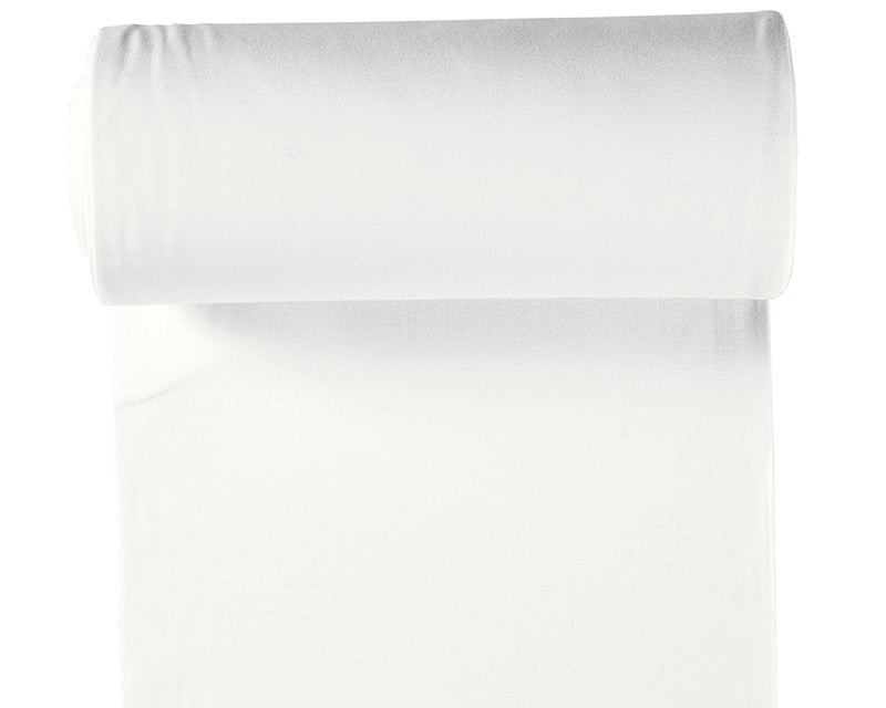 Plain Tubular jersey cuffing ribbing knit stretch cotton fabric Solid/multistripe x 1/2m