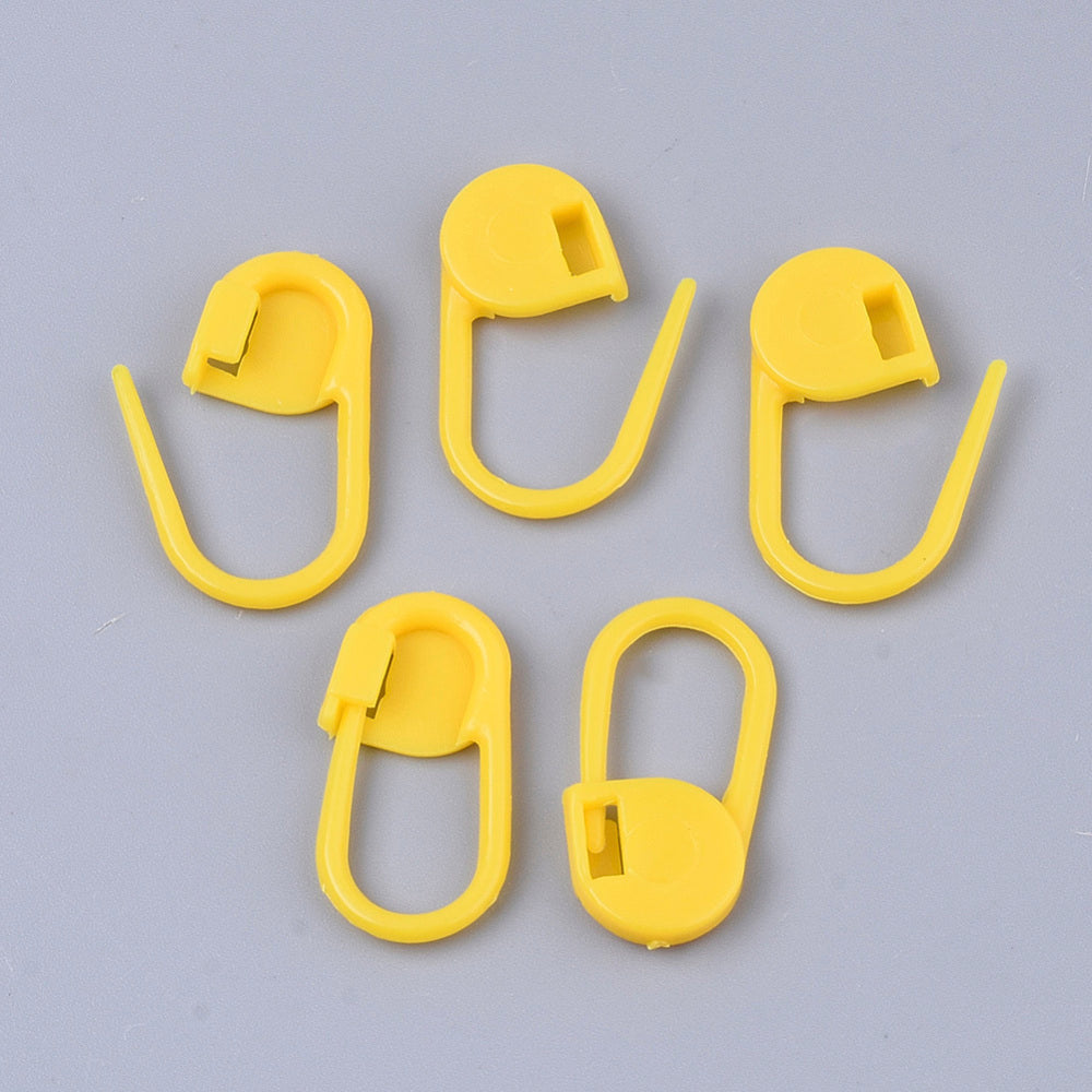 Knitting / Crochet locking plastic stitch markers pack of 30