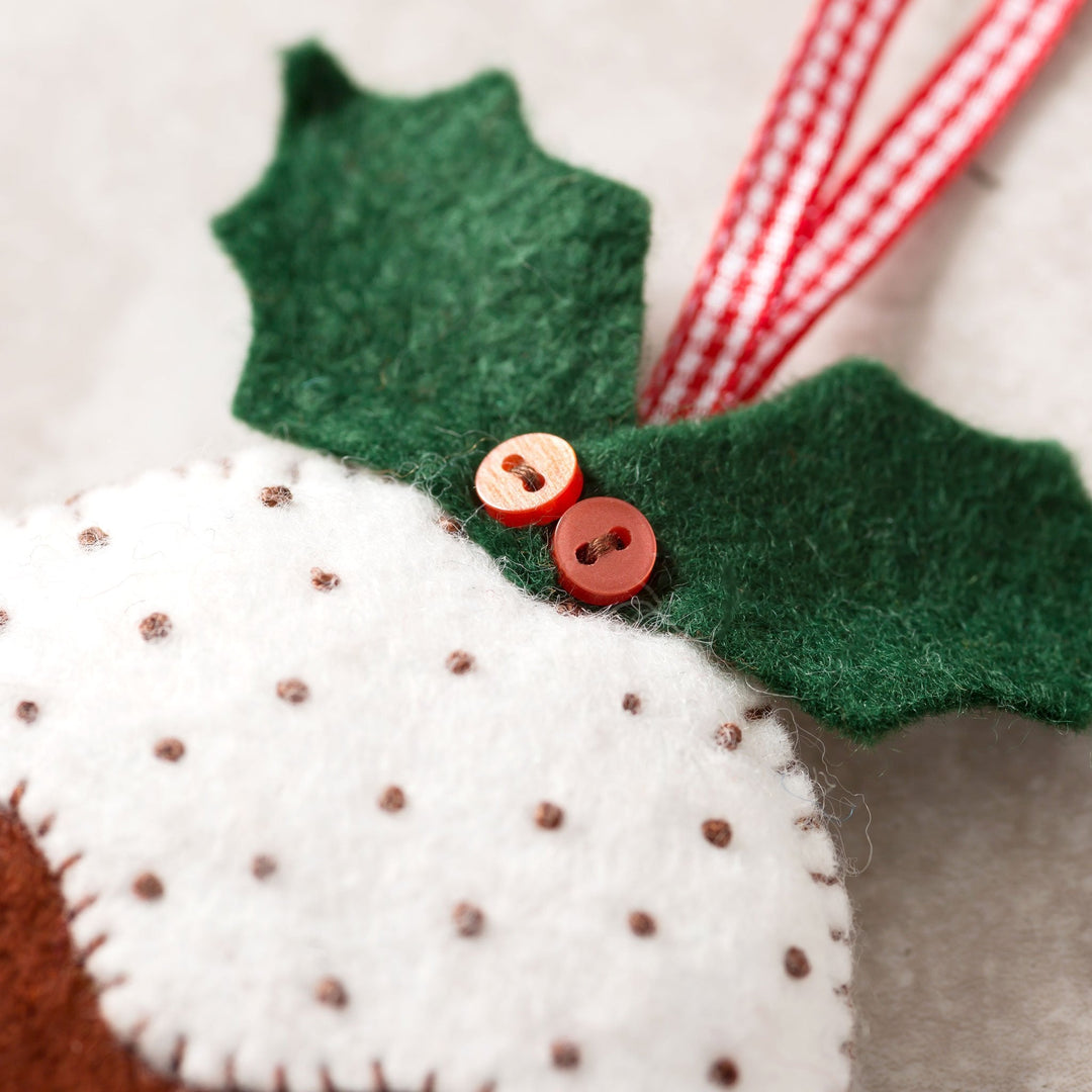 Christmas Felt Craft Kits, Corinne Lapierre, UK. Christmas crafts