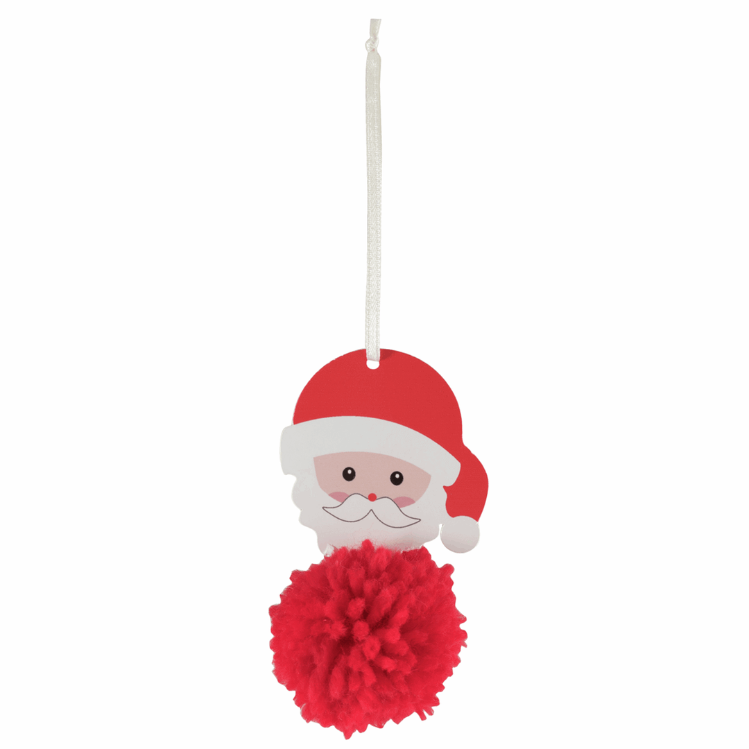 Trimits Pom-pom craft kit Christmas decoration, great stocking filler. Kids, adults.