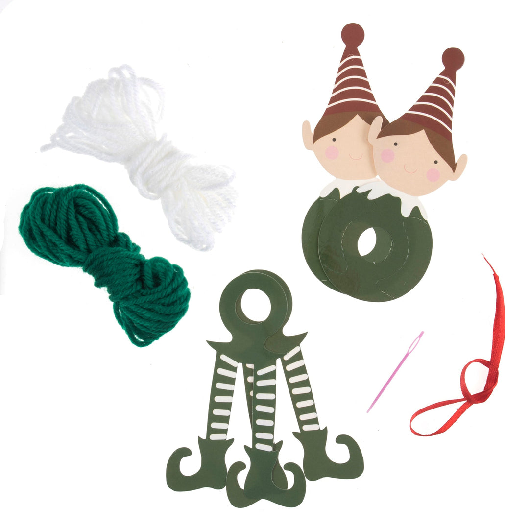 Trimits Pom-pom craft kit Christmas decoration, great stocking filler. Kids, adults.