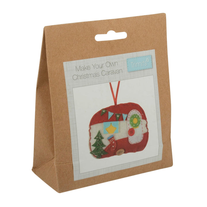Trimits make your own hanging felt Christmas decoration - Kids, adults Craft kit