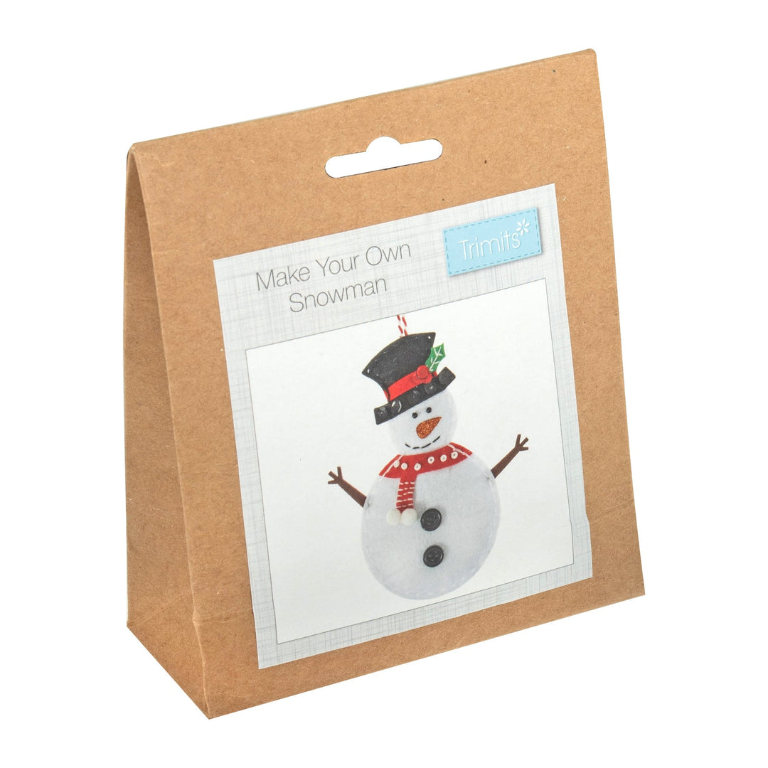 Trimits make your own hanging felt Christmas decoration - Kids, adults Craft kit