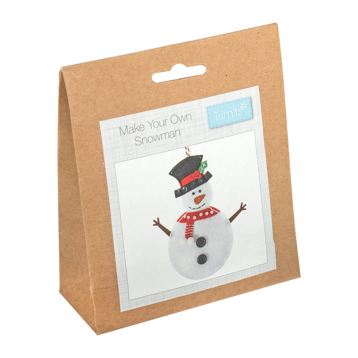 Trimits make your own hanging felt Christmas decoration - Kids, adults Craft kit