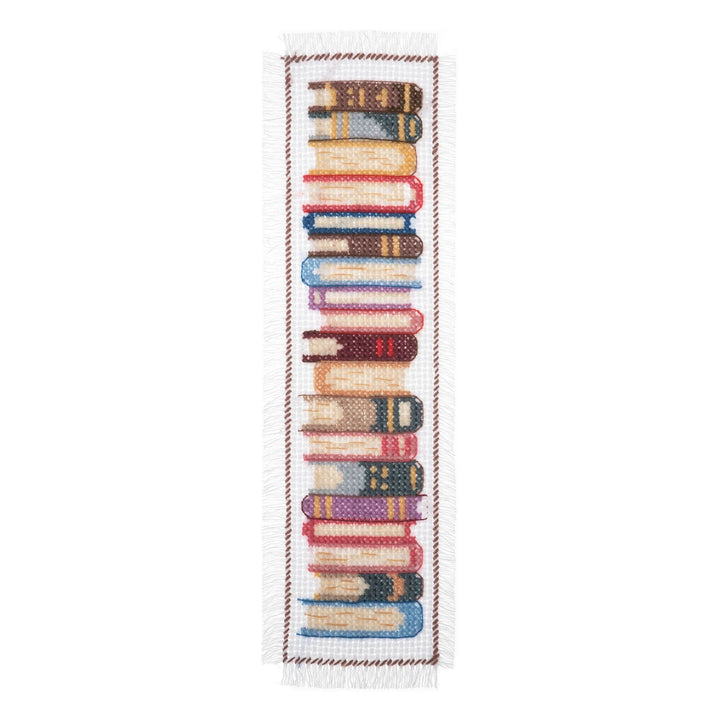 Bookmark Counted Cross Stitch Kit - Books