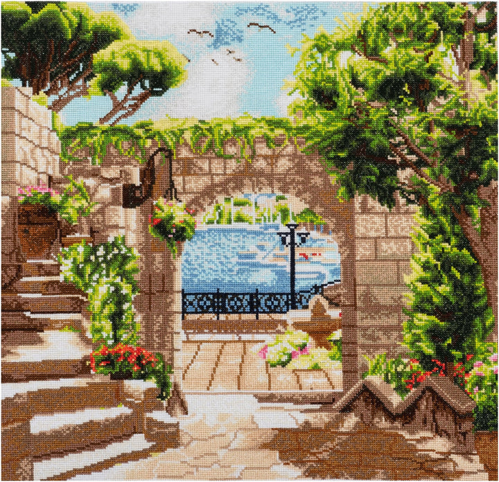 Extra Large Counted Cross Stitch Kit - Harbour View