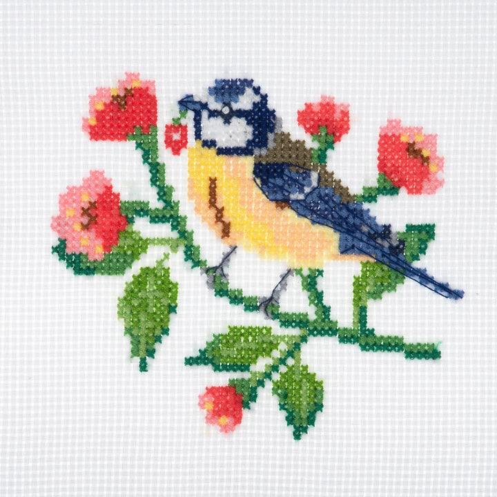 Mini Counted Cross Stitch Kit - Bird