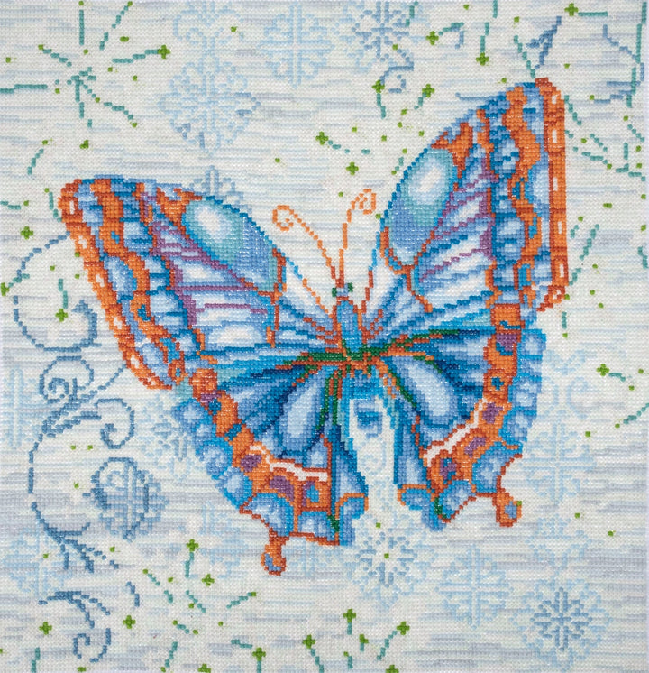 Large Counted Cross Stitch Kit - Butterfly