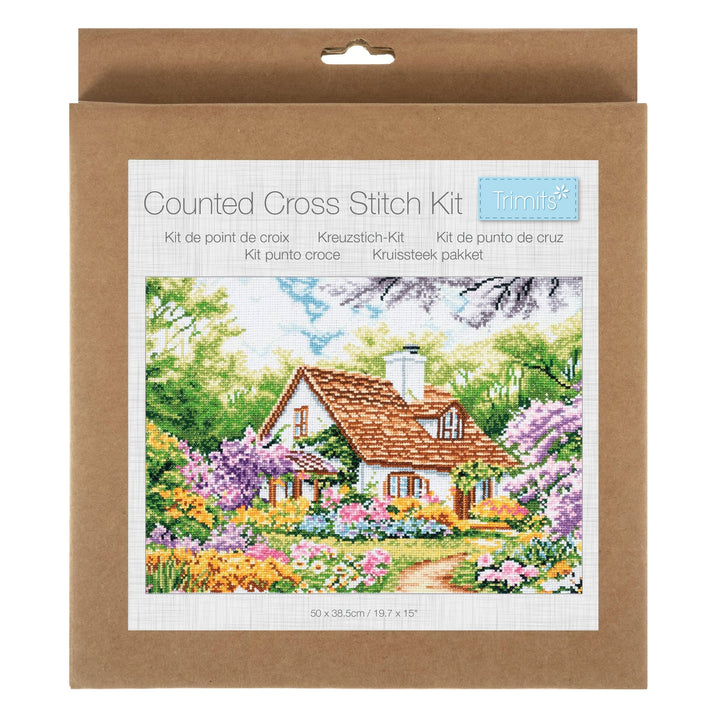 Large Counted Cross Stitch Kit - House