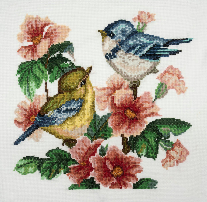 Large Counted Cross Stitch Kit - Birds