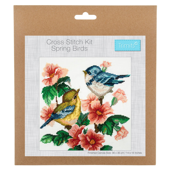 Large Counted Cross Stitch Kit - Birds