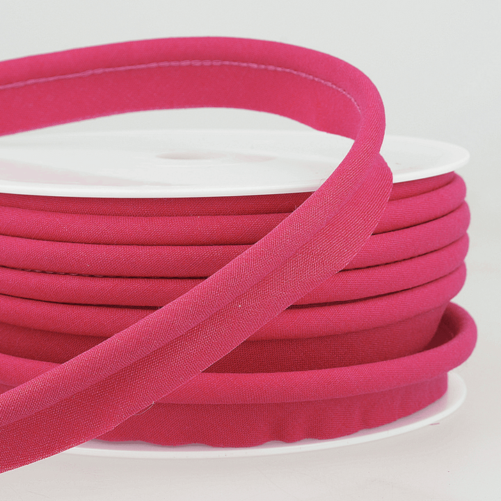 Flanged 18mm wide piping cord 5 mm Polycotton bias binding cut - Per Metre