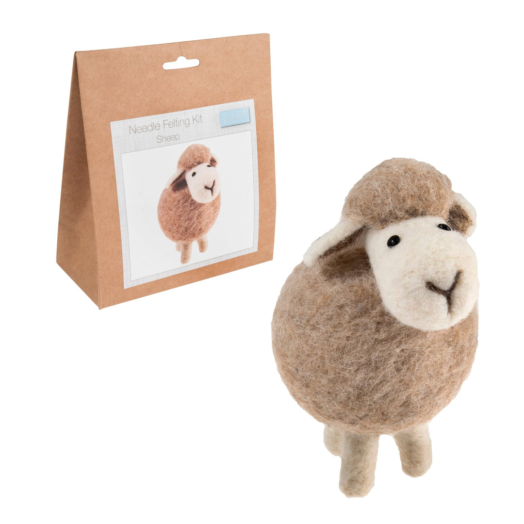 Trimits Make Your Own Animal Needle Felting decoration craft kit. Stocking filler.