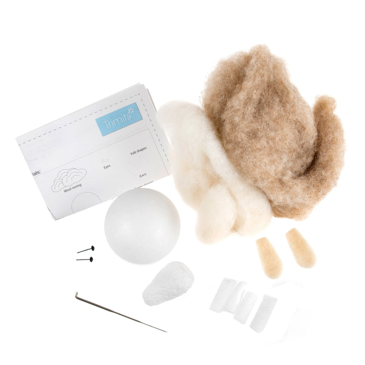 Needle Felting Craft Kit - Sheep
