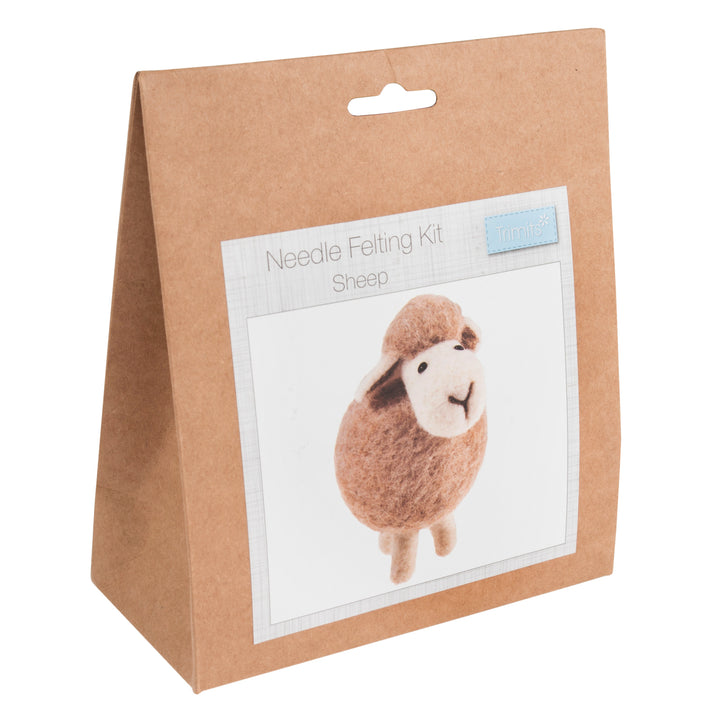 Trimits Make Your Own Animal Needle Felting decoration craft kit. Stocking filler.