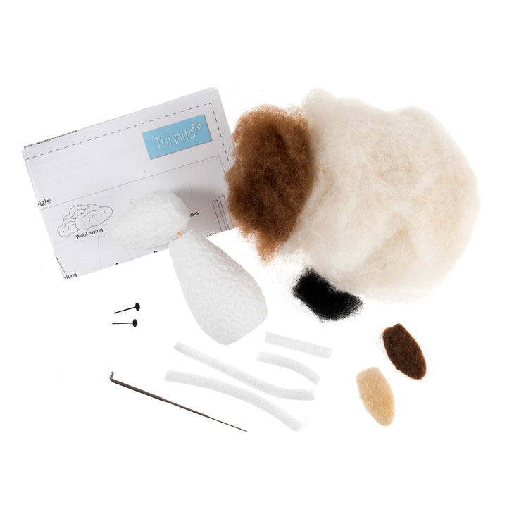 Needle Felting Craft Kit - Dog