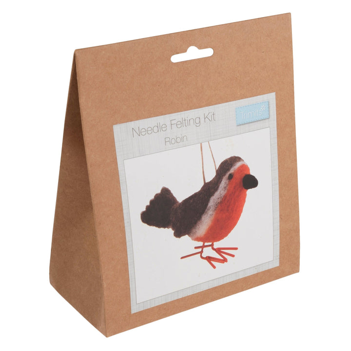 Trimits Make Your Own Needle Felting Christmas decoration craft kit. Stocking filler.