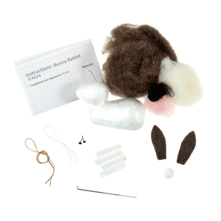 Needle Felting Craft Kit - Bunny