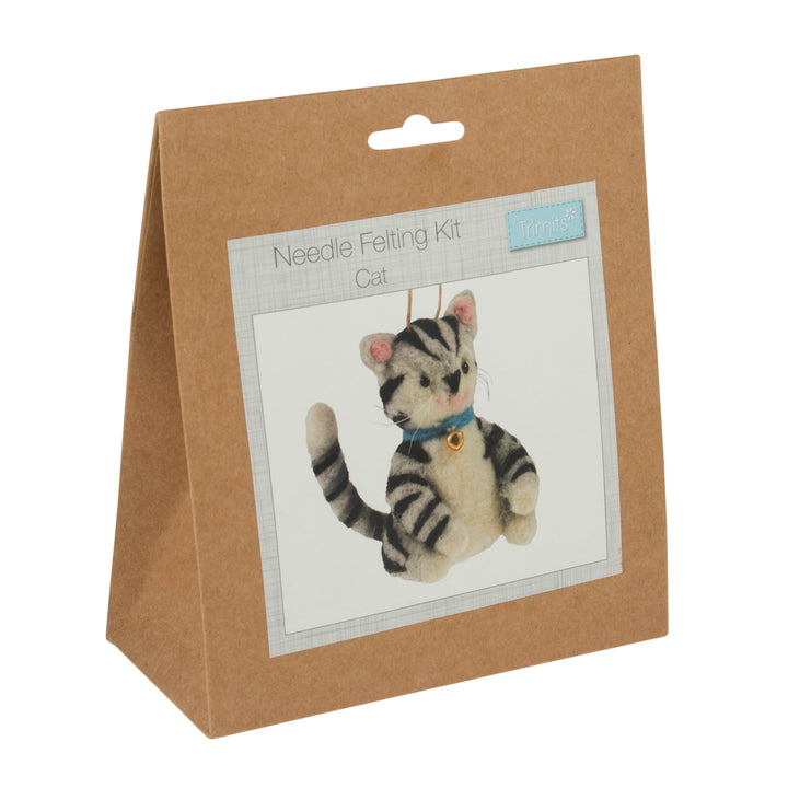 Needle Felting Craft Kit - Cat