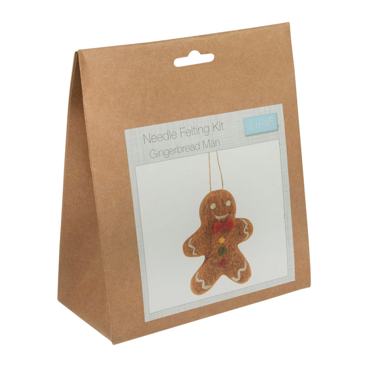Trimits Make Your Own Needle Felting Christmas decoration craft kit. Stocking filler.