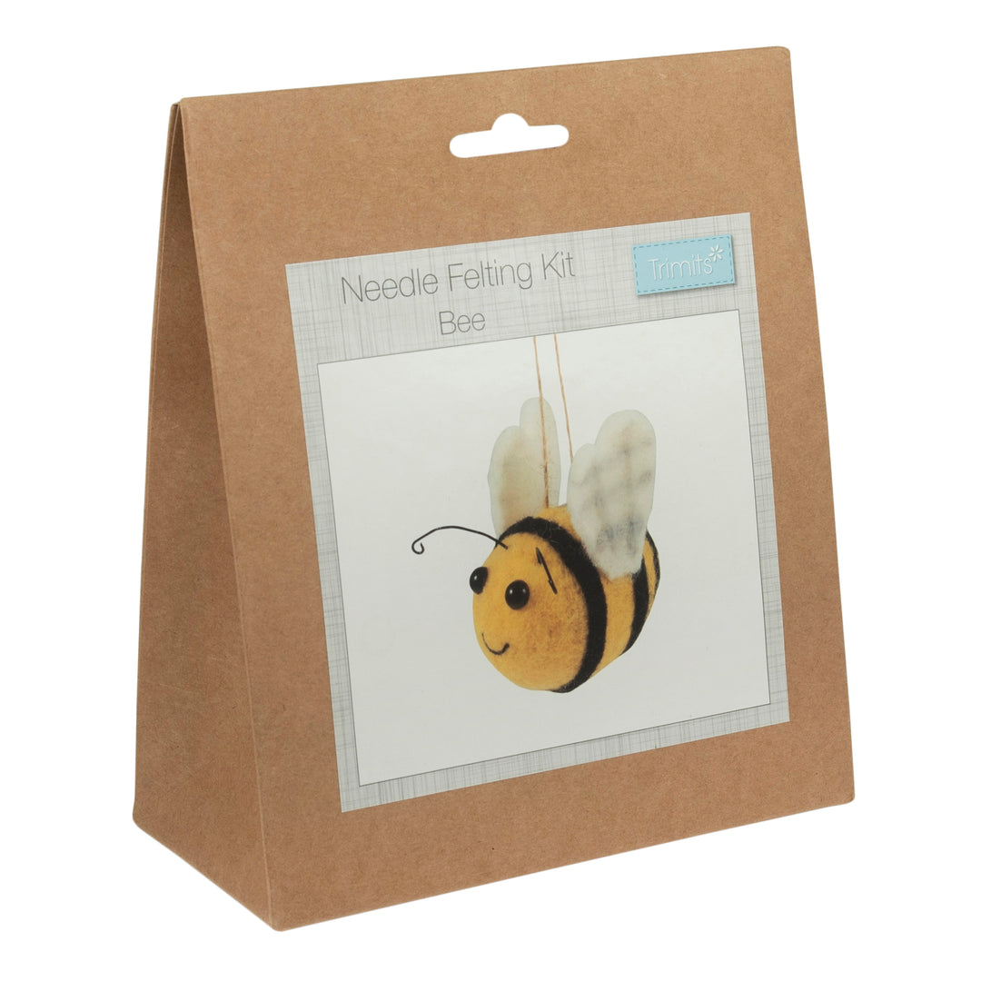 Trimits Make Your Own Animal Needle Felting decoration craft kit. Stocking filler.