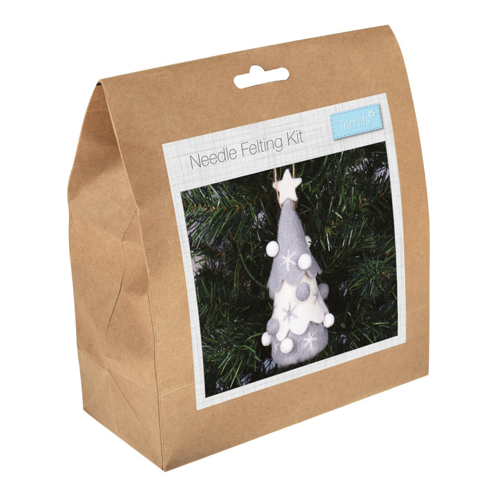 Trimits Make Your Own Needle Felting Christmas decoration craft kit. Stocking filler.