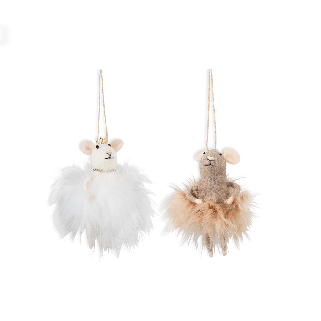 Mouse Fairies 2/3 pk - Trimits MYO Christmas Needle Felting decoration craft kit.