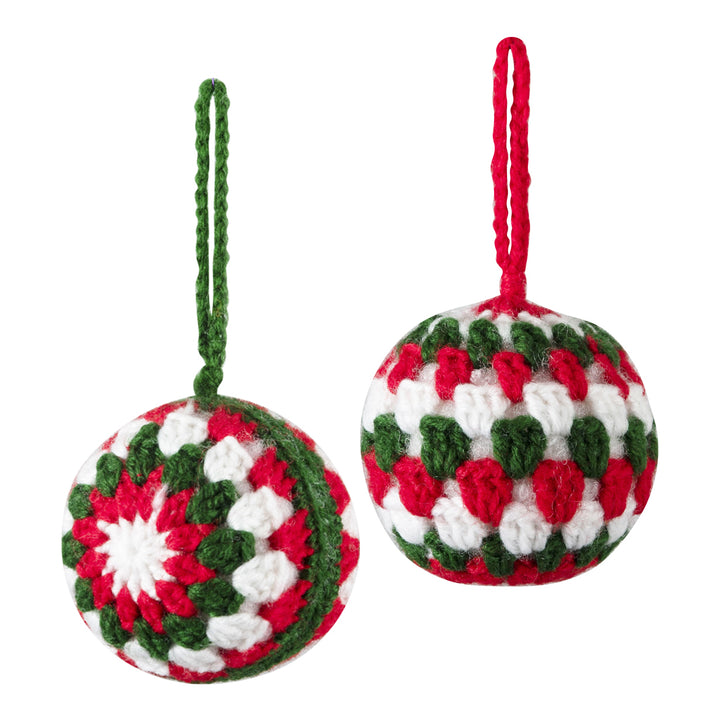 Crochet Kit - Christmas Baubles