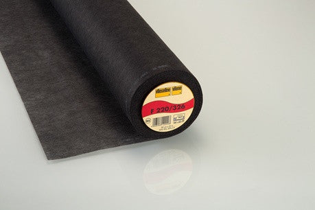 Recycled Mid-Light Weight Vlieseline F220/304 iron on interfacing 90cm wide ROLL