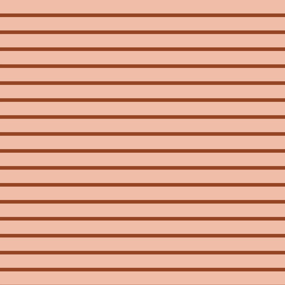 Yarn Dyed French Terry Stripe - powder/brick stretch cotton dressmaking fabric.