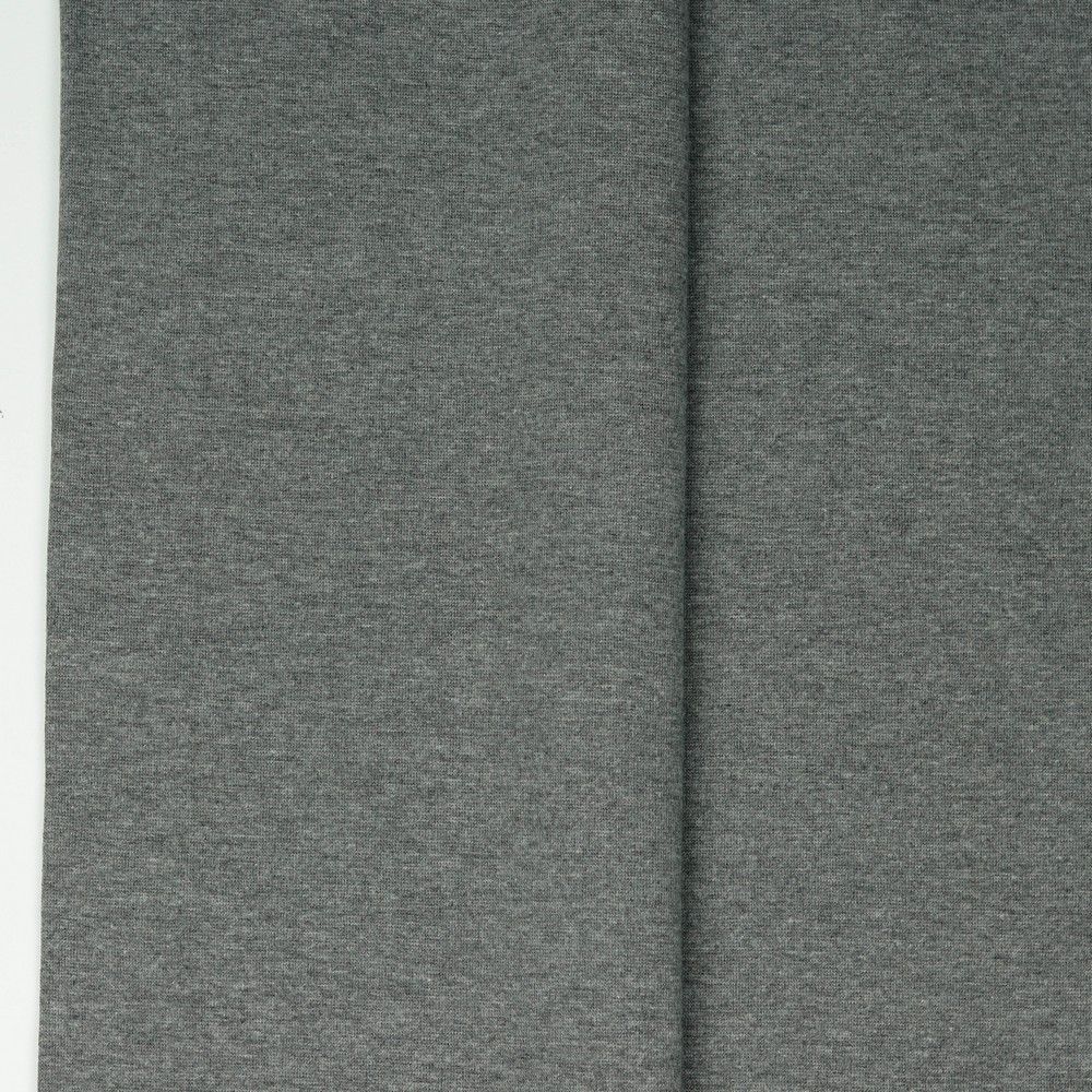 Recycled tubular jersey ribbing knit cotton fabric x .5 m. Ribbed cuffing, waistbands.