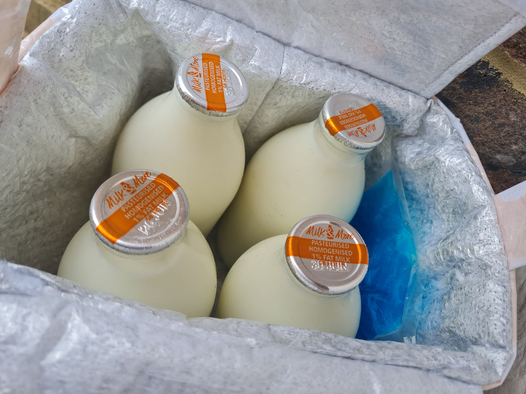 Insulated Milk Bottle Box/Carrier instructions and kit - keep your milk chilled on your doorstep