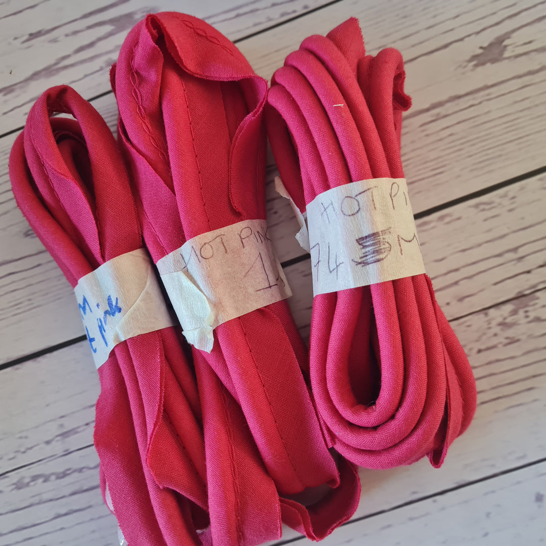 BARGAIN bags of flanged polycotton piping cord:  polycotton