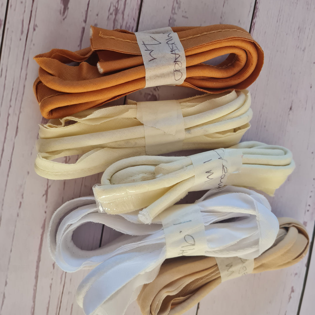 BARGAIN bags of flanged polycotton piping cord:  polycotton