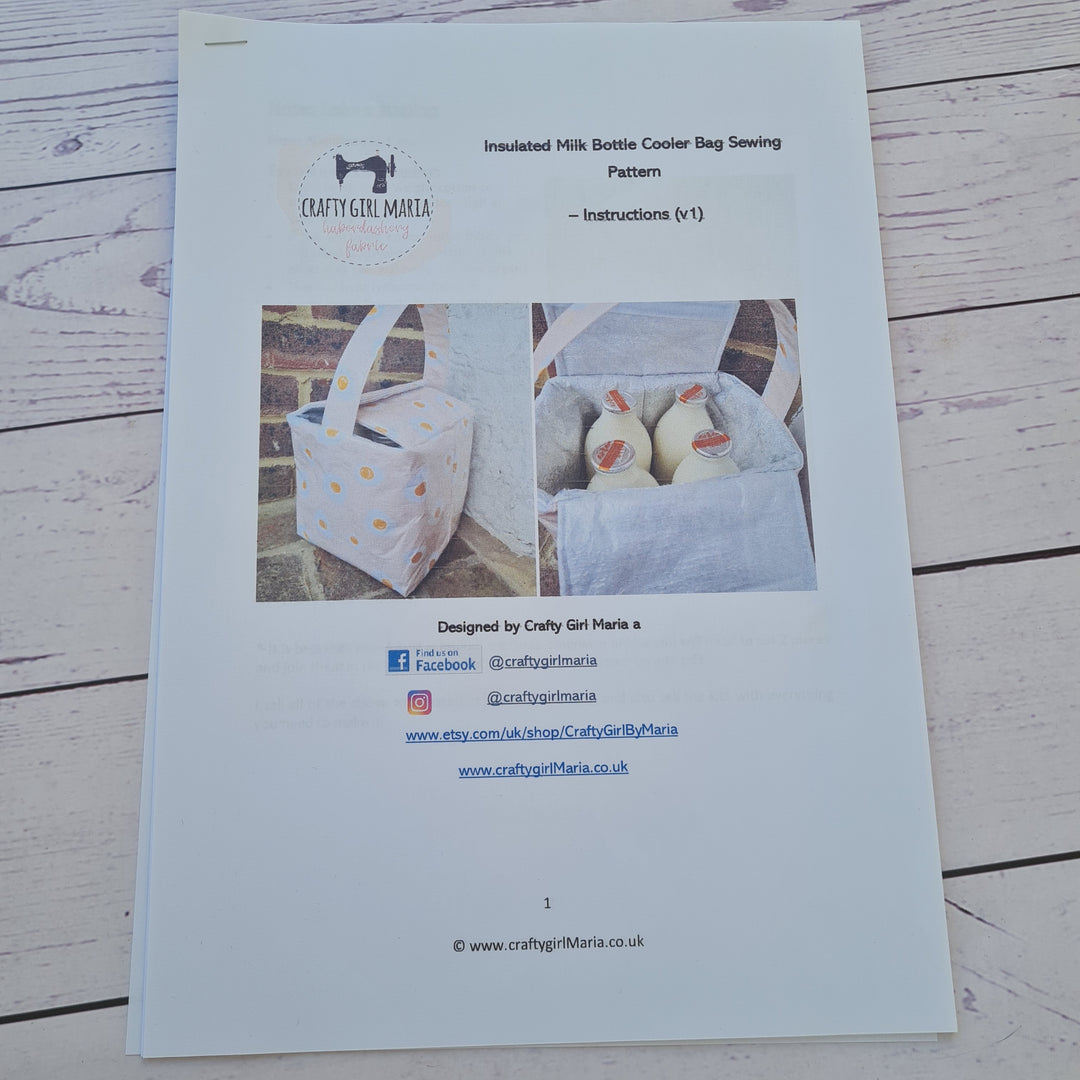 Insulated Milk Bottle Box/Carrier instructions and kit - keep your milk chilled on your doorstep