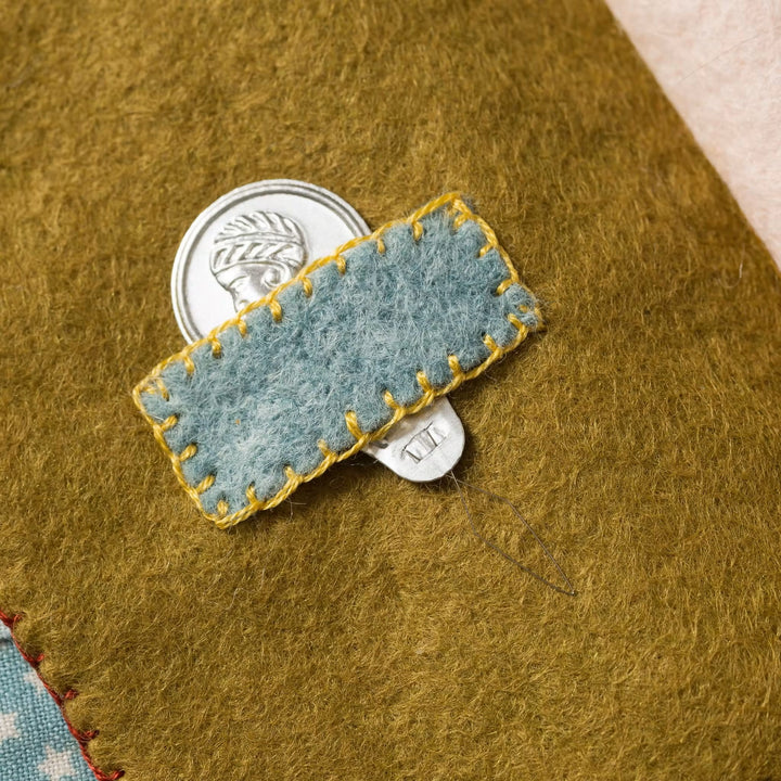 Needle Case felt craft kit, Corinne Lapierre, UK.