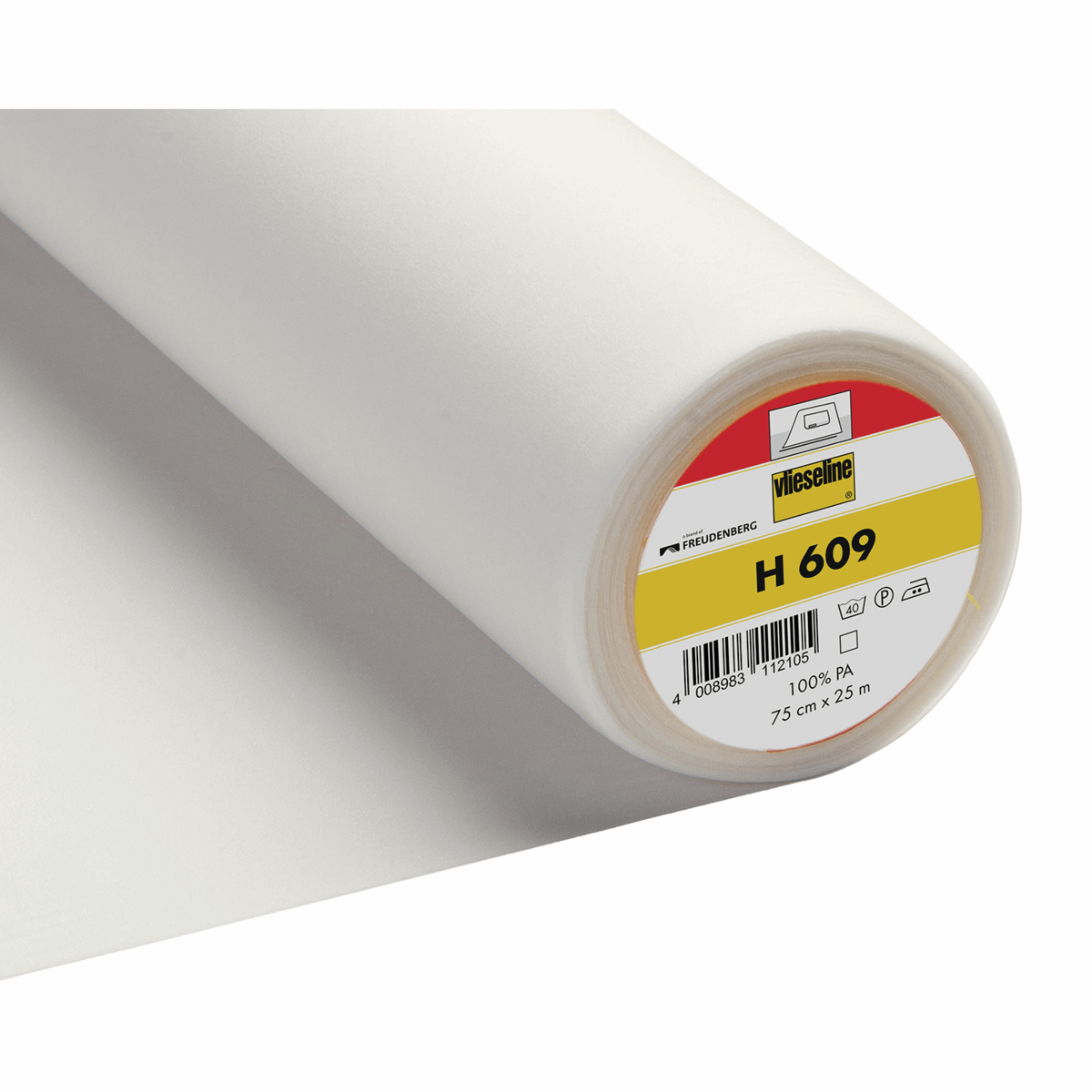 H609 Vlieseline iron on fusible stretch jersey woven interfacing 75cm by the half metre