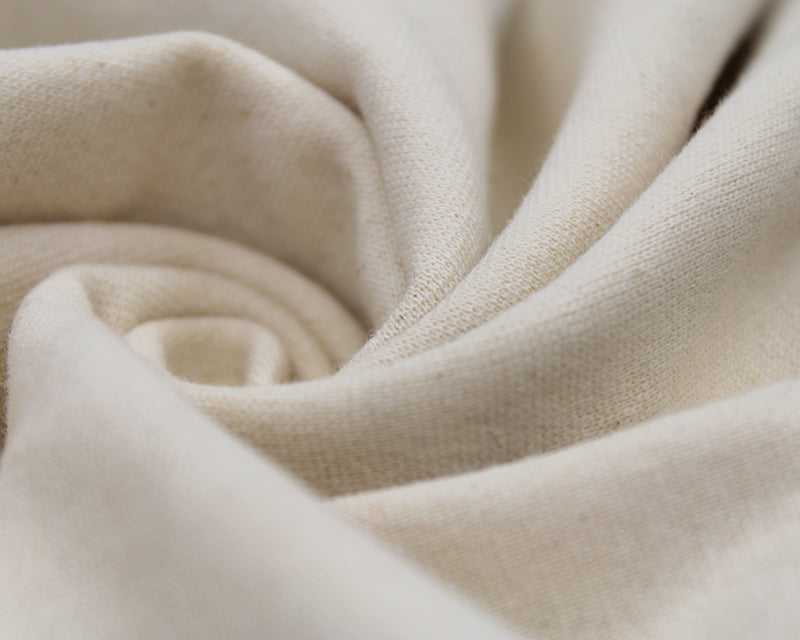 Natural undyed tubular ribbing, cuffs and waistbands. x .5m